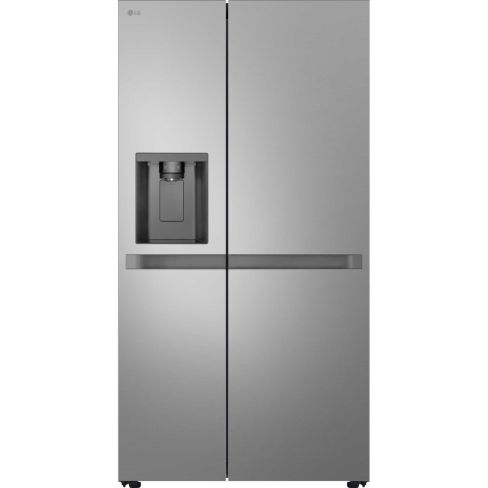 LG GSLC41PYPE 641L NatureFRESH American Style Side-By-Side Fridge Freezer, Prime Silver