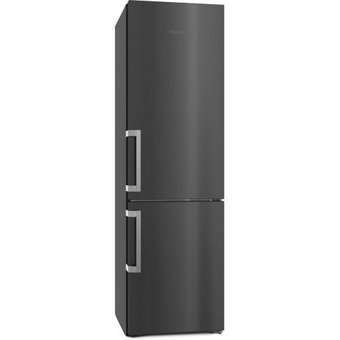 Miele KFN4795ADBST Freestanding 70/30 Fridge Freezer No Frost - Black Steel - D Rated