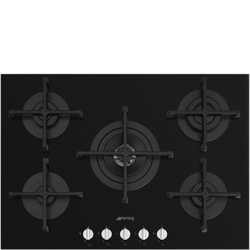 Smeg PV275N Gas On Glass Hob