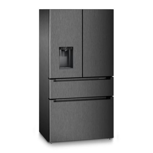Liebherr MBBSDI 9528 Prime American Style NoFrost Fridge Freezer Plumbed In Ice & Water Black Steel