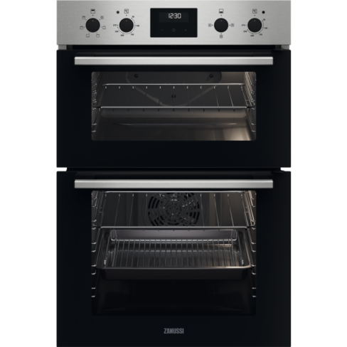 Zanussi ZKCXL3X1 Built In Double Oven