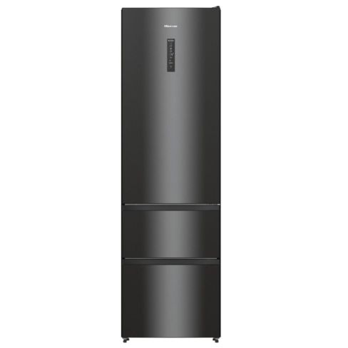 Hisense RM469N4AFDUK 60cm 60/40 Frost Free Fridge Freezer - Black D Rated