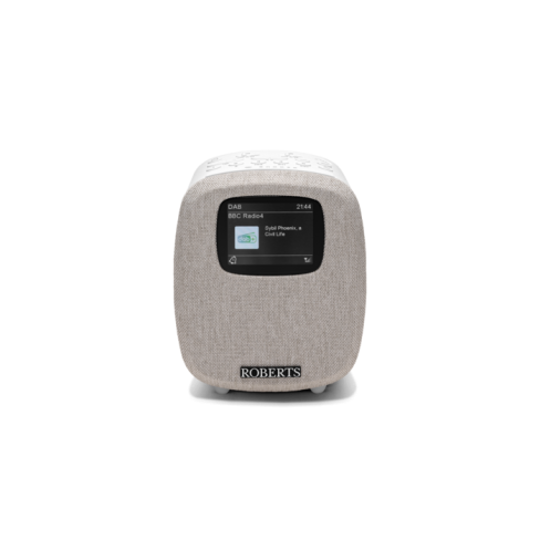 Roberts-Radio ORTUS5W FM/DAB/DAB+ Digital Clock Radio with Bluetooth, Alarms and Colour Display, Black