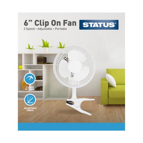 Status International Ltd S6CLIPFAN1PKB