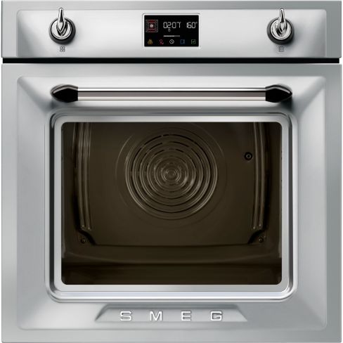 Smeg SOP6902S2PX 68L Built-In Steam Oven - Stainless Steel - A+ Rated