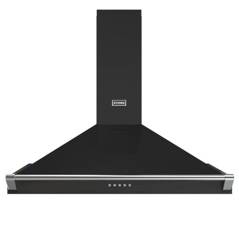 Stoves ST RICHMOND CHIM 90PYR BLK Chimney Hood