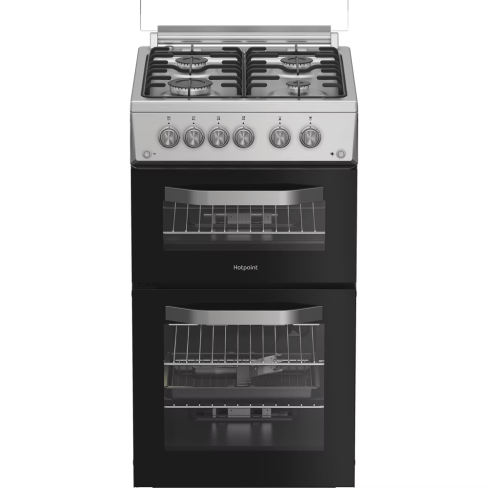 Hotpoint/Indesit HDG5GCX Freestanding Gas Cooker