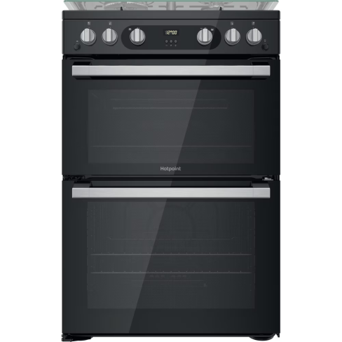 Hotpoint HDM67G0C2CB Freestanding Gas Cooker