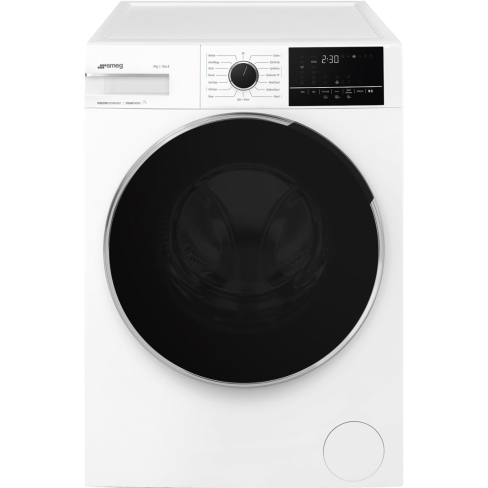 Smeg WNP84SEAUK 60cm 8kg 1400Spin Free-standing washing machine, White