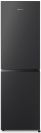 Hisense RB327N4ABD 182cm High 50/50 Frost Free Fridge Freezer in Black 55cm Wide