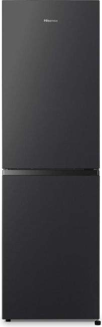 Hisense RB327N4ABD 182cm High 50/50 Frost Free Fridge Freezer in Black 55cm Wide