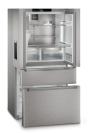 Liebherr MBSDDI 9558 Prime American Style NoFrost Fridge Freezer Plumbed In Ice & Water Stainless Steel