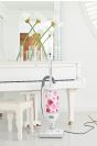 Sebo 90812GBR Felix Bagged Upright Vacuum Cleaner White Rose,