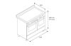 Bertazzoni PRO105I3EBIT Professional 100cm Range Cooker XG Oven Induction Gloss White