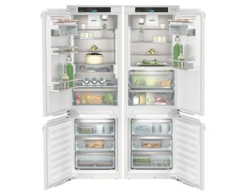 Liebherr IXCC5165 Side-by-Side combination Integrated NoFrost Fridge Freezer D Rated