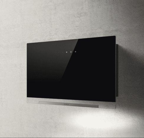 Elica APLOMB-BLK-60 60cm Wide Wall Mounted Hood - Black - A Rated