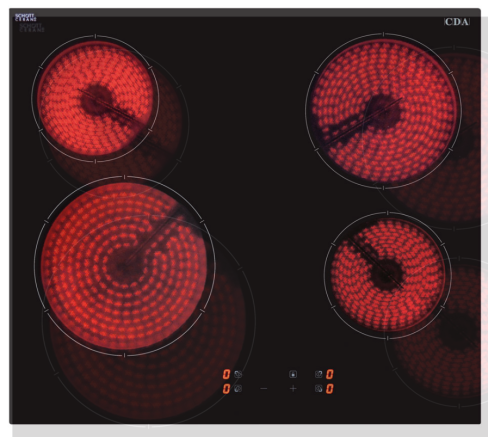 CDA HC6621FR Ceramic Hob