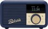 Roberts-Radio REV-PETITE2MB Revival Petite 2 DAB/DAB+/FM Bluetooth Portable Radio - Midnight Blue