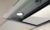 Elica BOXIN-HE-60 60cm Wide Integrated Hood - White Glass / Stainless Steel - B Rated