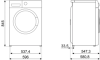 Smeg WNP84SECUK Freestanding Washing Machine