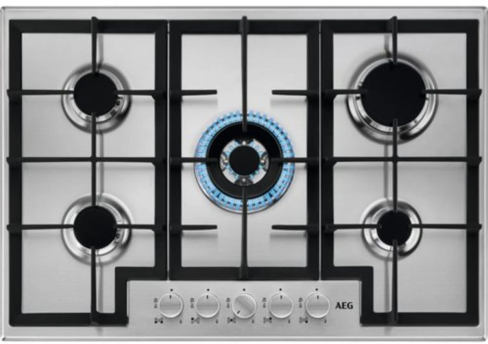 AEG HGX75400SM Gas Hob