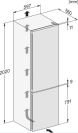 Miele KFN4394ED Freestanding Upright Frost Free Fridge Freezer