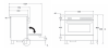 Bertazzoni MASCH94I1ENET Master 90cm Range Cooker Single Aspirational Venting Induction Hob - Black