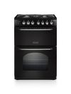 Rangemaster CLA60DFFBL/C Classic Freestanding 60cm Dual Fuel Cooker in Black and Chrome A Rated