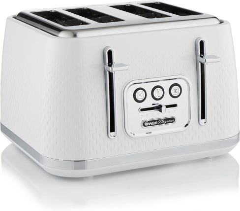 Swan ST19025WHT Toaster/Grill