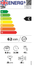 Beko WTK82041W Freestanding Washing Machine