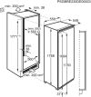 AEG ABK818E6NC Integrated Frost Free Freezer