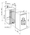 Liebherr SIFNDI4556 1395mm high No Frost Built-In Freezer, Fixed Hinge, White, D Rated
