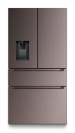Liebherr MBTSDI 9528 Plus American Style NoFrost Fridge Freezer Plumbed In Ice & Water Terra Steel