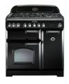 Rangemaster CDL90DFFBL/C Dual Fuel Range Cooker