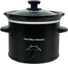 Hamilton Beach HBSC020B The Mighty Mini 1.8L Slow Cooker - Black