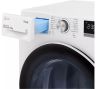 LG FDV709W 9kg DUAL Inverter HeatPump Dryer A++, White