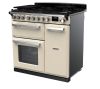Rangemaster ESDL90DFPPCR/CM1 90cm Wide Dual Fuel Range Cooker - Pale Cream / Chrome - A Rated