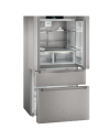 Liebherr MBSDDI 9524 Plus American Style NoFrost Fridge Freezer Plumbed In Ice Maker, Smart Steel-Silver
