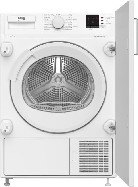 Beko DTIKP81131W Integrated Tumble Dryer