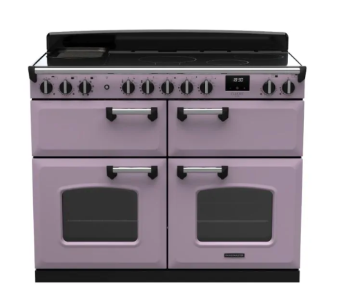 Rangemaster CLDLB110EIPHTH/CM1 Classic Deluxe 110cm BC Induction Range Cooker  Heather/Chrome
