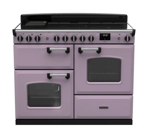 Rangemaster CLDLO110EIPHTH/CM1 Classic Deluxe 110cm OC Induction Range Cooker  Heather/Chrome