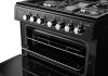 Rangemaster CLA60DFFBL/C Classic Freestanding 60cm Dual Fuel Cooker in Black and Chrome A Rated