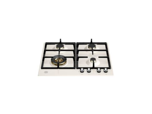 Bertazzoni P604LHERAX Heritage Series 60cm Gas hob with Wok burner Ivory Chrome