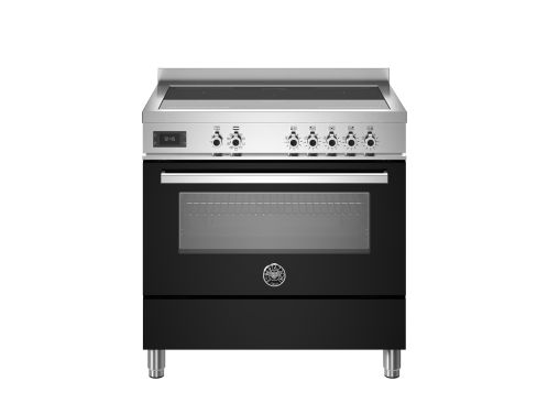Bertazzoni PRO95I1ENET Professional 90cm Range Cooker Single Oven Induction Gloss Black