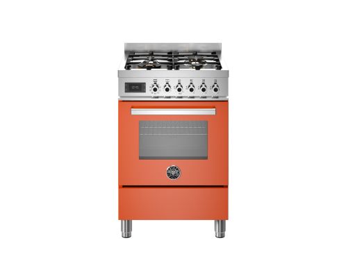 Bertazzoni PRO64L1EART Freestanding Dual Fuel Cooker