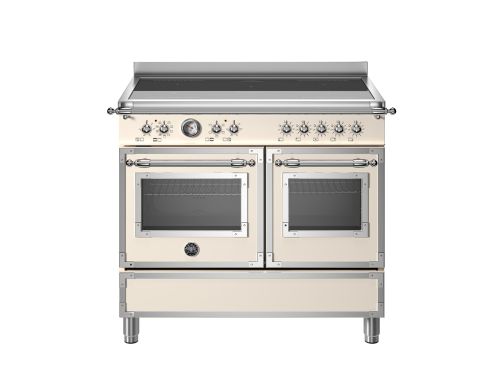Bertazzoni HER105I2EAVT Heritage 100cm Range Cooker Twin Oven Induction Ivory