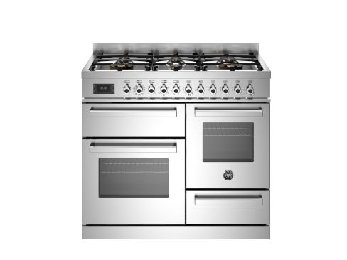 Bertazzoni MAS106L3EXC Master 100cm Range Cooker XG Oven Dual Fuel Stainless Steel