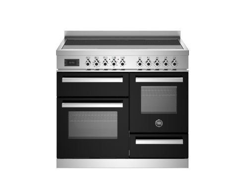 Bertazzoni PRO105I3ENET Professional 100cm Range Cooker XG Oven Induction Gloss Black