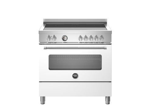 Bertazzoni MAS95I1EBIC Master 90cm Range Cooker Single Oven Induction Matt White