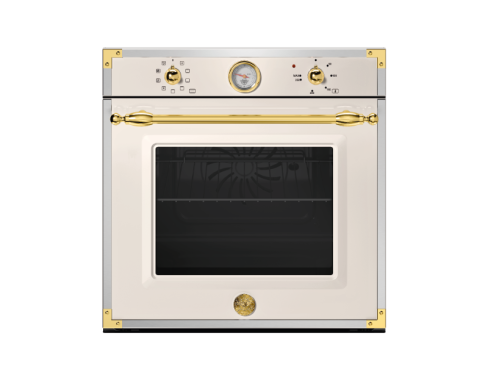 Bertazzoni F609HEREKTAG Heritage Series Temp gauge 60cm Oven 9 functions Ivory/Gold